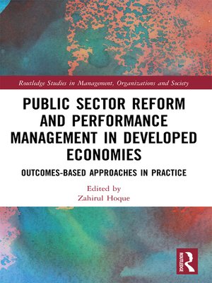 cover image of Public Sector Reform and Performance Management in Developed Economies